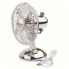 USB Oscillating Desk Fan