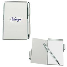 Aluminum Jotter with pen