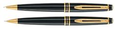 Waterman Expert Black Laquer Set